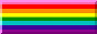 9 stripe Gilbert Baker pride flag button