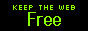 Keep the web FREE No to WEB3 button