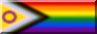 Progress pride flag button